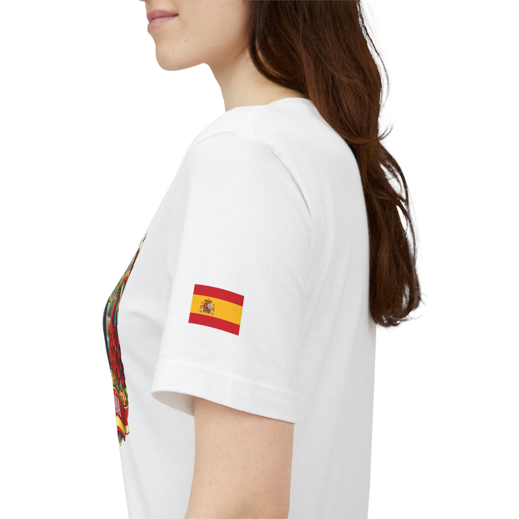 España Vintage Travel T‑Shirt — Spain Bullfighter & Flamenco Design