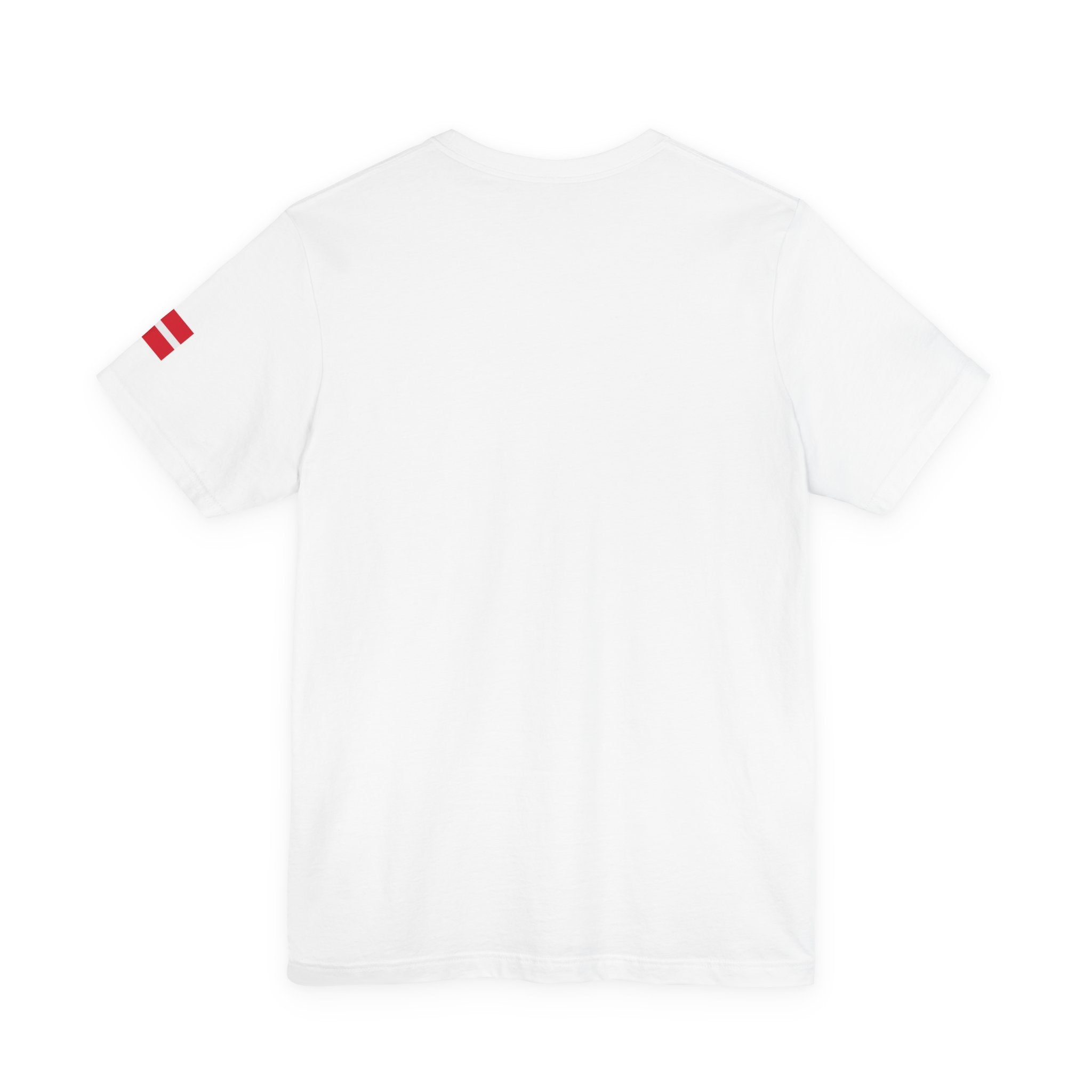Denmark Travel Graphic Tee — 'Danmark' Danish Flag Souvenir T-Shirt